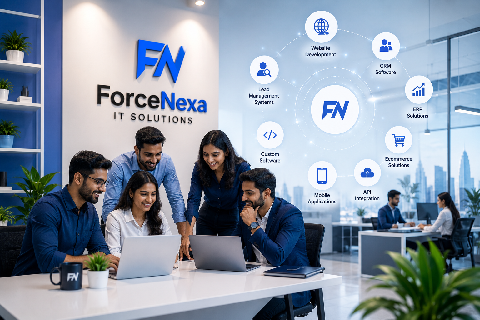 About ForceNexa IT Solutions - Software Development and Digital Transformation