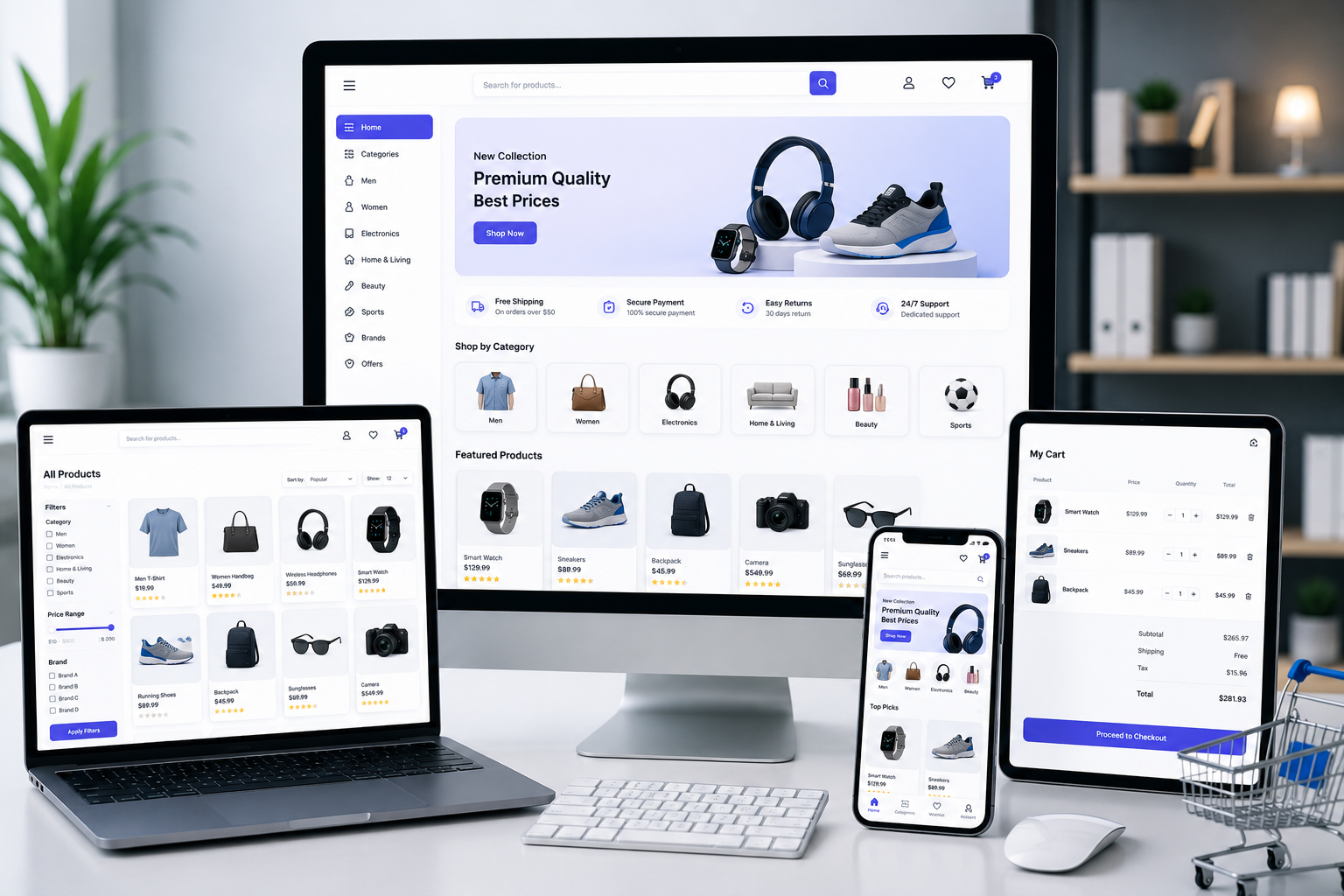 ForceNexa ecommerce development solution