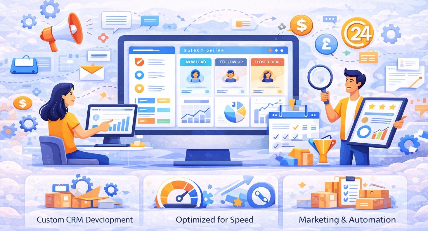 Custom CRM Development Company | Scalable CRM Solutions